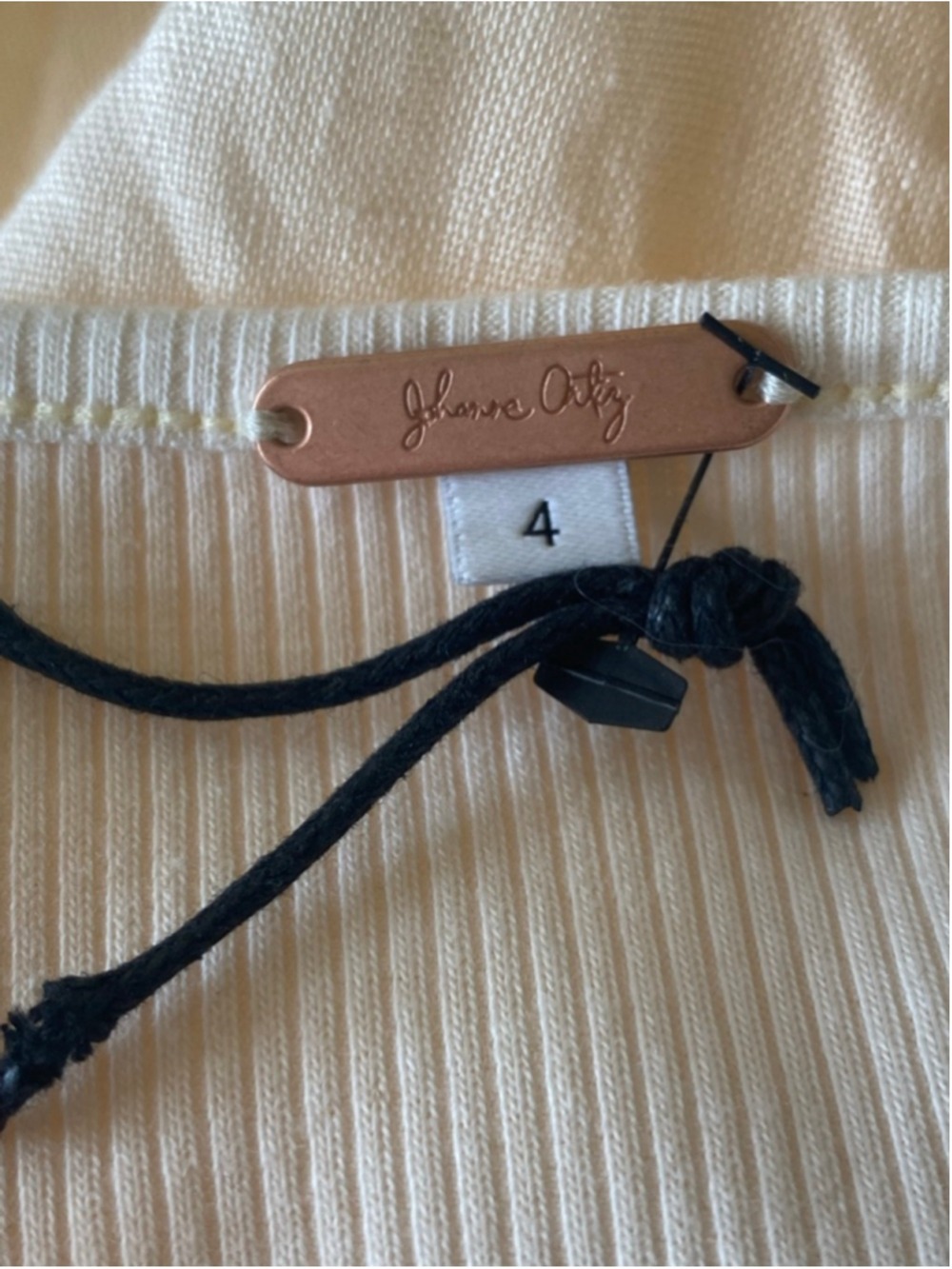 NWT Johanna Ortiz Ecru Mariner Maxi Dress Size 4 - Picture 5 of 6